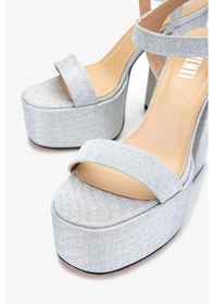 Resim Valmenti Kadın Topuklu Ayakkabı 654 976 Bn Ayk Y25 Gumus Sım Gümüş 