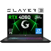 Resim Game Garaj Slayer3 7XL-4060 C2 Intel Core i7-13700H 32GB RAM 1TB SSD 8GB RTX4060 17.3'' Full HD IPS 144Hz FreeDOS Oyuncu Dizüstü Bilgisayar 