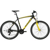 Resim Bisan MTX 7100 27.5 Jant Dağ Bisikleti Mat Siyah-Sarı-48 cm 