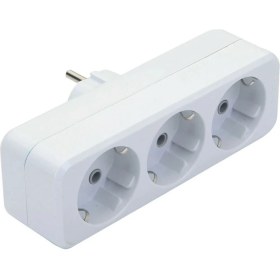 Resim Topraklı Lale Golyat Üçlü Priz Çoğaltıcı 3'lü 