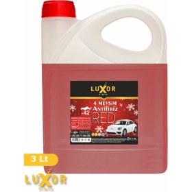 Resim Luxor Kimya 4 Mevsim -42°C Kırmızı Antifriz 3 Lt [YENİ ÜRETİM ] 