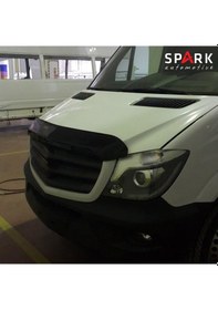 Resim Mercedes Sprinter 2014-2017 Yıl Aralığı Uyumlu Kaput Rüzgarlığı 3mm Siyah 
