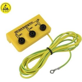 Resim OEM ESD Masa Altı Topraklama Terminali 3 Banana IZ-EB3J 