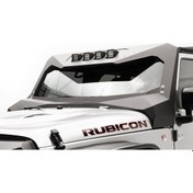 Resim Jeep Wrangler Rubicon Jk Armor Metal Ön Cam Çerçevesi 2007-2017 