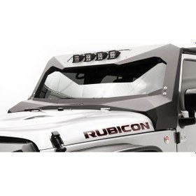 Resim Jeep Wrangler Rubicon Jk Armor Metal Ön Cam Çerçevesi 2007-2017 
