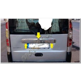 Resim Db Chrome Fiat Doblo Krom Bagaj Çıtası 2006-2012 P.Çelik 