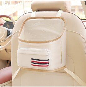 Resim Joyjadehub Araba Çöp Kutusu Karikatür Araba Koltuğu Arkası Diğer 