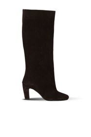 Resim Bueno Shoes Kahverengi Süet Kadın Topuklu Çizme 39wc2958 