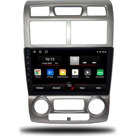 Resim Navmina Kia Sportage Android Carplay Multimedya 2005-2010 6gb Ram + 128gb Hafıza + 8 Çekirdek 