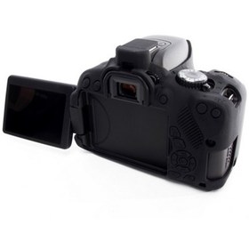 Resim EasyCover Canon 650d-700d Silikon Kılıf Siyah 