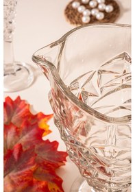 Resim Mest La Rose 7 Parça Sürahili Su Bardağı Takımı - Sofranızın Gözdesi Şeffaf 