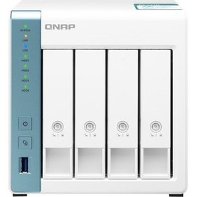 Resim QNAP TURBONAS TS-431K-1GB 4 BAY 2xGLAN NAS DEPOLAMA ÜNİTESİ 