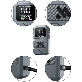 Resim Muratech Taşınabilir Araç Akü Takviye Ve Hava Kompresörü Powerbank Özellikli 