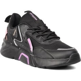 Resim Dunlop 1813-2022 Unisex Bayan Günlük Sport Casual Ayakkabı Siyah Mor 