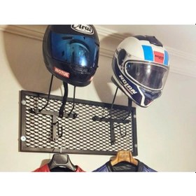 Resim Motorcu Kask Askısı, Metal Kask Askısı Se-x2 Iron X2v3 