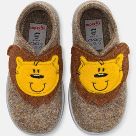 Resim Superfit Happy Octi Keçe Bej Ev Ayakkabısı 1-006295-4000 