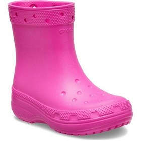 Resim Crocs Croc 208544-6ub Classıc Boot Çocuk Kışlık Çizme Bot Pembe 