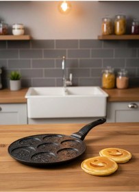 Resim Okumuş Home Gülsan Gülenyüz Granit Döküm Yanmaz Yapışmaz Pankek Tavası 26 cm 