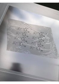 Resim Baskılı Smt Şablon Pcb Baskılı Devre Şablonu 58,5X58,5 Cm / Basıl 