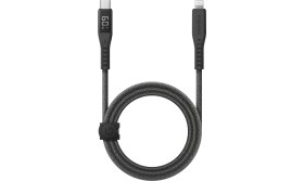 Resim Energea Flow 1.5m 60W Dijital Göstergeli Type-C To Lightning Pd Hızlı Şarj Kablosu 