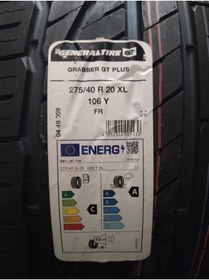 Resim GENERAL 275/40R20 XL 106Y FR GRABBER GT PLUS GENERAL SUV LASTİĞİ 2024 GENERAL 
