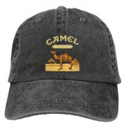 Resim Ayarlanabilir Kemerli Beyzbol Kapağı - Hafif, Polyester, Unisex Babalık Şapka, Çöl Manzaralı Tasarım, Makine Yıkanabilir, Açık Güneş Şapkası|Çöl Temalı Şapka|Polyester Şapka 