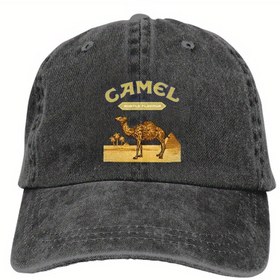 Resim Ayarlanabilir Kemerli Beyzbol Kapağı - Hafif, Polyester, Unisex Babalık Şapka, Çöl Manzaralı Tasarım, Makine Yıkanabilir, Açık Güneş Şapkası|Çöl Temalı Şapka|Polyester Şapka 