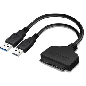 Resim Aogo SSD HDD Bağlantı Kablosu USB 3.0 2.5" Sata Harici Disk Kablo USB 3.0 Sata 22PIN Sata 