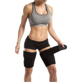 Resim Baldır Bacak İnceltici Terletici Korse Termal Sauna 