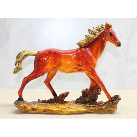 Resim Polyester At Figürü Alk4587 