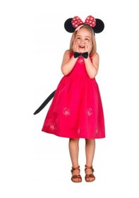 Resim Minnie Mouse Taç Kuyruk Papyon Gösteri Seti 