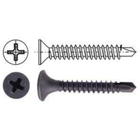 Resim Meridyen 3,5x45 Matkap Uçlu Alçıpan Vidası 500 Adet - Mapı-290685 1x1 