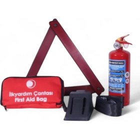 Resim Lüx Trafik Seti Tüvtürk Uyumlu Çantalı 