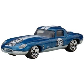 Resim HOT WHEELS Silver Series National Icons Jaguar Lightweight 