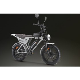 Resim Ape Ryder Genon Ultra Gri Elektrikli Bisiklet 