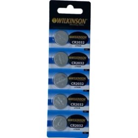 Resim KENPAZAR Wılkınson 2032 3V Lityum Düğme Pil 5'li Paket 
