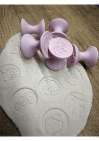 Resim Çift Deniz Yaşamı / Dünya Oyun Hamuru Şekillendirici Çok Renkli 