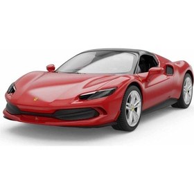 Resim Mey İthalat 1:16 Ferrari 296 Gts Uzaktan Kumandalı Araba Kırmızı 