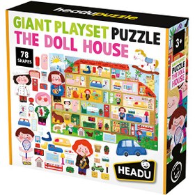 Resim Headu Giant Playset Puzzle The Doll House 