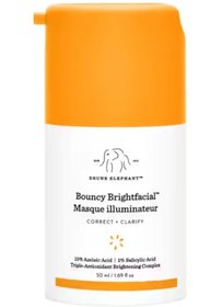 Resim Drunk Elephant Bouncy Brightfacial Durulanmayan Yüz Maskesi 50 ML 
