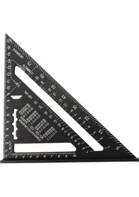 Resim Yulong Reedark Profesyonel Alüminyum Üçgen Cetvel - 90 Ve 45 