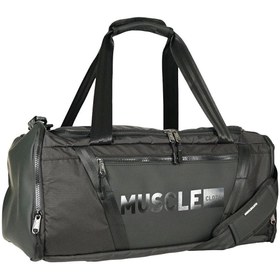 Resim MUSCLECLOTH Glory Silindir Çanta Siyah 40 L 