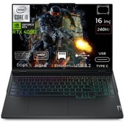 Resim Lenovo Legion Pro 7 16IRX9H 83DE002XTR008 i9-14900HX 96 GB 2 TB SSD RTX4090 16" Dos Dizüstü Bilgisayar 
