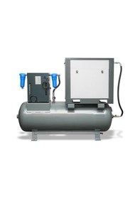 Resim Hava Kompresörü Depo Üstü İnvertörlü Vidalı 10hp 500lt Gpv10e 