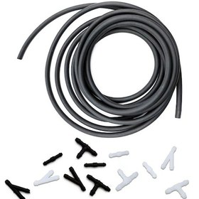 Resim Neevoyu 4 Metre Lastik Silecek Su Hortumu + 12 Bağlayıcı T-y-ı Tipi - Araç Cam Yıkama Sistemi Tamiri İçin Evrensel Uyumlu Set 