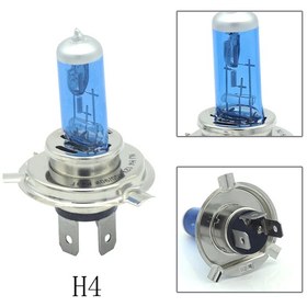 Resim H4 Far Ampulü Beyaz Işık 12v 