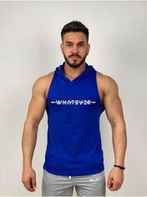 Resim Black İstanbul Black - Whatever - Tank Top Gym Kapşonlu Hoodie Sporcu Atleti 