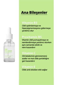 Resim Frankly Vitamin B3 B5 C ve E İçeren Parlaklık Sağlayan Leke Karşıtı Onarıcı Vita Bomb Serum 30ml 