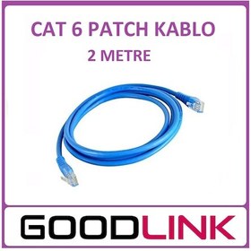 Resim Cat 6 Patch Kablo 2 Metre Goodlink 