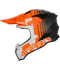 Resim Acerbis Airstrike-C Kask Beyaz Kırmızı 